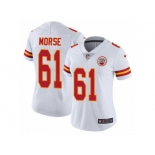 Women's Nike Kansas City Chiefs #61 Mitch Morse Vapor Untouchable Limited White NFL Jersey