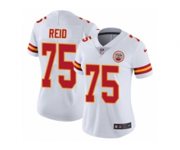 Women's Nike Kansas City Chiefs #75 Jah Reid Vapor Untouchable Limited White NFL Jersey