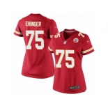 Women's Nike Kansas City Chiefs #75 Parker Ehinger Limited Red Team Color NFL Jersey