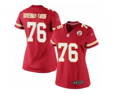 Women's Nike Kansas City Chiefs #76 Laurent Duvernay-Tardif Limited Red Team Color NFL Jersey