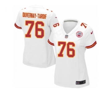 Women's Nike Kansas City Chiefs #76 Laurent Duvernay-Tardif Limited White NFL Jersey