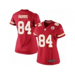 Women's Nike Kansas City Chiefs #84 Demetrius Harris Limited Red Team Color NFL Jersey