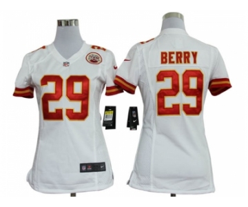 nike women nfl jerseys Kansas City Chiefs #29 Eric Berry white[nike]