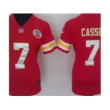 nike women nfl jerseys Kansas City Chiefs #7 Matt Cassel Red[nike]