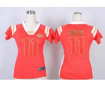 nike women nfl jerseys kansas city chiefs #11 alex smith red[fashion Rhinestone sequins]