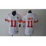 nike women nfl jerseys kansas city chiefs #11 smith white[nike]