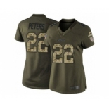 nike women nfl jerseys kansas city chiefs #22 peters army green[nike Limited Salute To Service][peters]