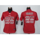 nike women nfl jerseys kansas city chiefs #25 charles red[Strobe Limited]