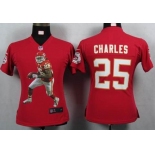 nike women nfl jerseys kansas city chiefs #25 charles red[portrait fashion]