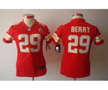 nike women nfl jerseys kansas city chiefs #29 berry red[nike limited