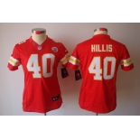 nike women nfl jerseys kansas city chiefs #40 hillis red[nike limited]