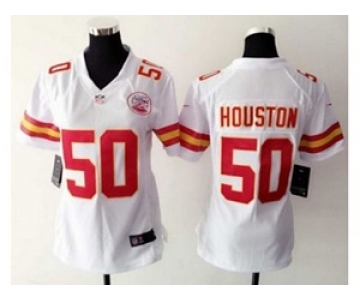 nike women nfl jerseys kansas city chiefs #50 houston white[nike][houston]