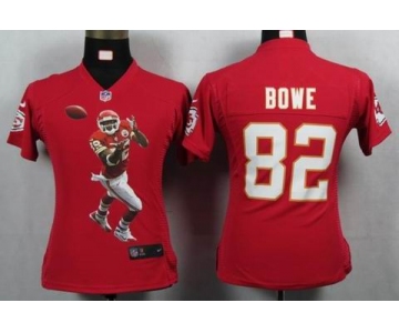 nike women nfl jerseys kansas city chiefs #82 bowe red[portrait fashion]