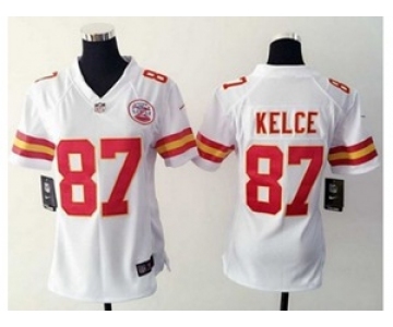 nike women nfl jerseys kansas city chiefs #87 kelce white[nike]