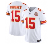 Youth Kansas City Chiefs #15 Patrick Mahomes White 2023 F.U.S.E. Vapor Untouchable Limited Stitched Jersey