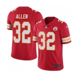 Youth Kansas City Chiefs #32 Marcus Allen Red Team Color Vapor Untouchable Limited Player Football Jersey