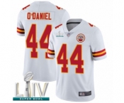 Youth Kansas City Chiefs #44 Dorian O'Daniel White Vapor Untouchable Limited Player Super Bowl LIV Bound Football Jersey