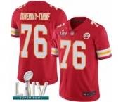 Youth Kansas City Chiefs #76 Laurent Duvernay-Tardif Red Team Color Vapor Untouchable Limited Player Super Bowl LIV Bound Football Jersey