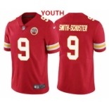 Youth Kansas City Chiefs #9 JuJu Smith-Schuster Red 2022 Vapor Untouchable Stitched NFL Nike Limited Jersey