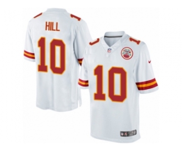 Youth Nike Kansas City Chiefs #10 Tyreek Hill Limited White NFL Jersey