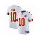 Youth Nike Kansas City Chiefs #10 Tyreek Hill Vapor Untouchable Limited White NFL Jersey