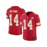 Youth Nike Kansas City Chiefs #14 Sammy Watkins Red Team Color Stitched NFL Vapor Untouchable Limited Jersey