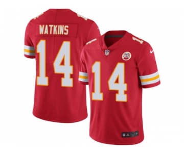 Youth Nike Kansas City Chiefs #14 Sammy Watkins Red Team Color Stitched NFL Vapor Untouchable Limited Jersey