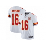 Youth Nike Kansas City Chiefs #16 Len Dawson Vapor Untouchable Limited White NFL Jersey