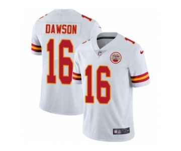 Youth Nike Kansas City Chiefs #16 Len Dawson Vapor Untouchable Limited White NFL Jersey