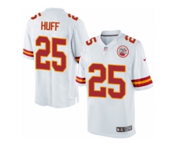 Youth Nike Kansas City Chiefs #25 Marqueston Huff Limited White NFL Jersey