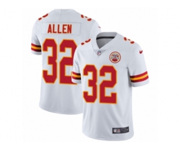 Youth Nike Kansas City Chiefs #32 Marcus Allen Vapor Untouchable Limited White NFL Jersey