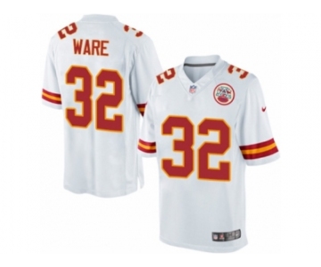 Youth Nike Kansas City Chiefs #32 Spencer Ware Limited White NFL Jersey