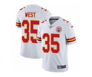 Youth Nike Kansas City Chiefs #35 Charcandrick West Vapor Untouchable Limited White NFL Jersey