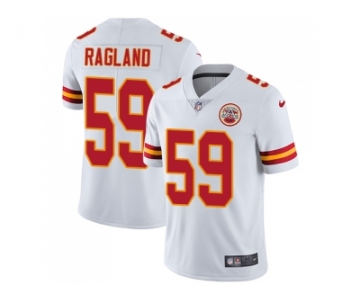 Youth Nike Kansas City Chiefs #59 Reggie Ragland White Stitched NFL Vapor Untouchable Limited Jersey