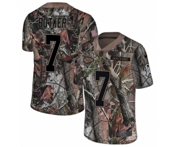 Youth Nike Kansas City Chiefs #7 Harrison Butker Camo Rush Realtree Limited NFL Jersey