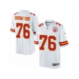 Youth Nike Kansas City Chiefs #76 Laurent Duvernay-Tardif Elite White NFL Jersey