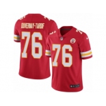 Youth Nike Kansas City Chiefs #76 Laurent Duvernay-Tardif Limited Red Rush NFL Jersey