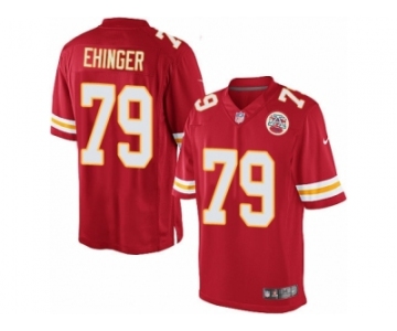 Youth Nike Kansas City Chiefs #79 Parker Ehinger Limited Red Team Color NFL Jersey