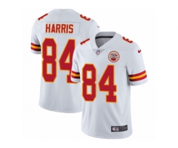 Youth Nike Kansas City Chiefs #84 Demetrius Harris Vapor Untouchable Limited White NFL Jersey