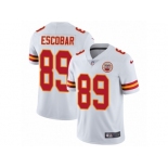 Youth Nike Kansas City Chiefs #89 Gavin Escobar Vapor Untouchable Limited White NFL Jersey