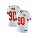 Youth Nike Kansas City Chiefs #90 Bennie Logan Vapor Untouchable Limited White NFL Jersey