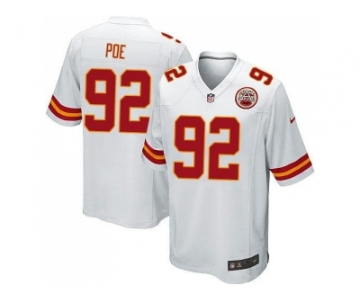 Youth Nike Kansas City Chiefs #92 Dontari Poe White Jerseys