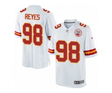 Youth Nike Kansas City Chiefs #98 Kendall Reyes Limited White NFL Jersey