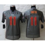 nike youth nfl jerseys kansas city chiefs #11 alex smith grey[nike vapor]