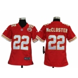 nike youth nfl jerseys kansas city chiefs #22 mccluster red[nike]