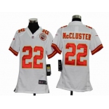 nike youth nfl jerseys kansas city chiefs #22 mccluster white[nike]