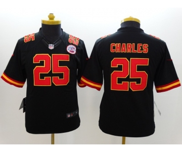 nike youth nfl jerseys kansas city chiefs #25 charles black[nike limited]