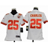 nike youth nfl jerseys kansas city chiefs #25 charles white[nike]