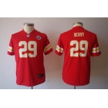 nike youth nfl jerseys kansas city chiefs #29 berry red[nike]