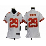 nike youth nfl jerseys kansas city chiefs #29 berry white[nike]